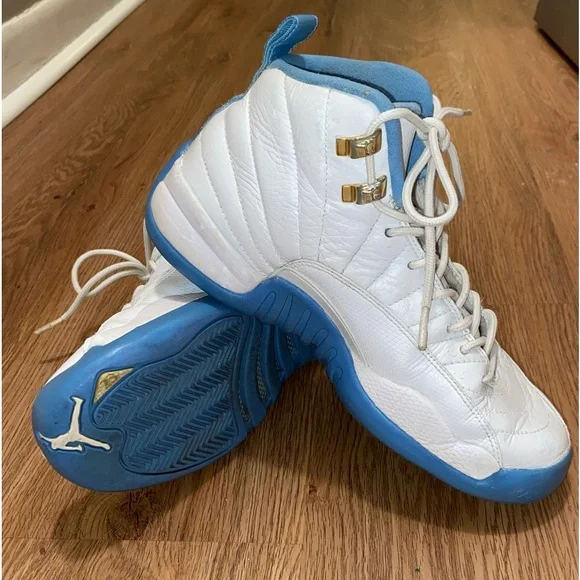 Jordan 12 retro University (NC) Blue - Picture 2 of 11